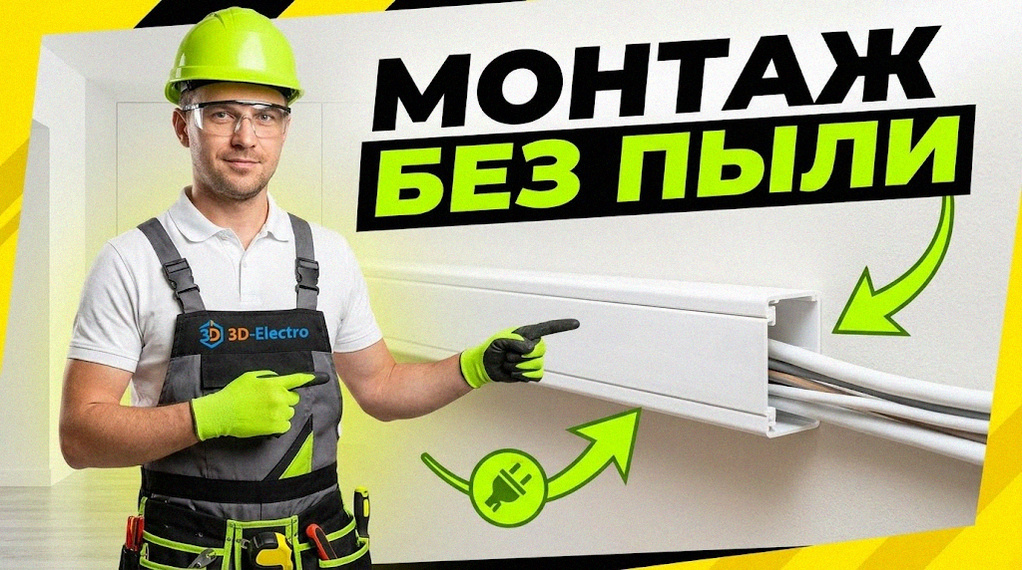    Способы прокладки кабеля на балконе без использования дрели 3DElectro