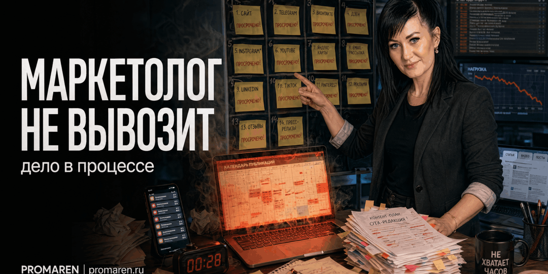 Маркетолог не справляется: почему контент буксует