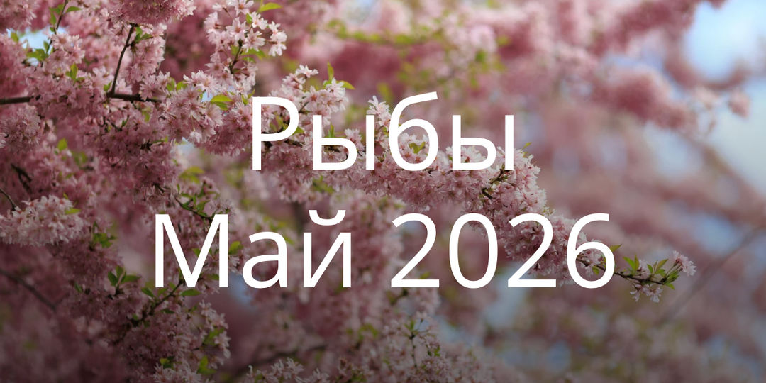 Май 2026 для Рыб: границы придётся поставить впервые