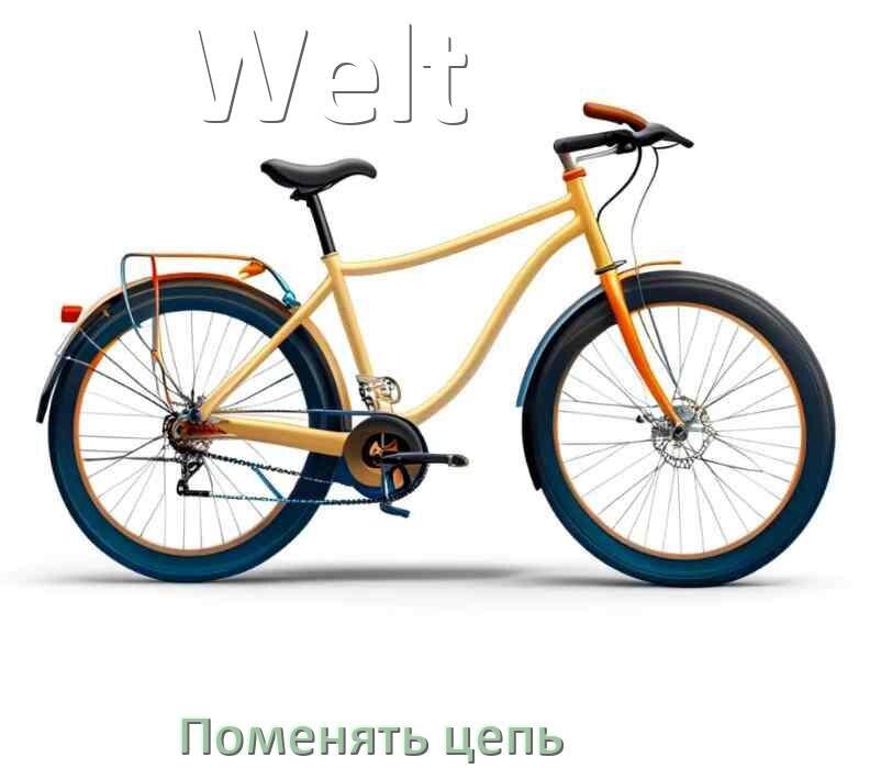 
Как поменять цепь велосипеда Welt своими руками
