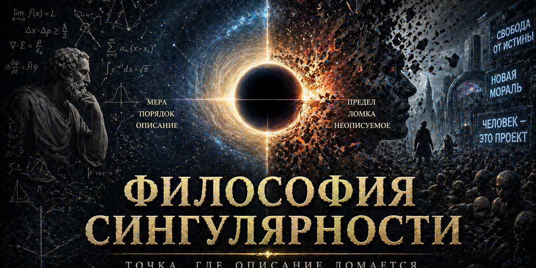 Сингулярность как предел меры: философия точки, где описание ломается