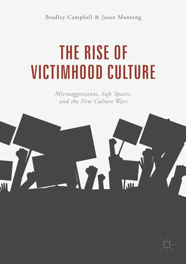Обложка книги «The Rise of Victimhood Culture: Microaggressions, Safe Spaces, and the New Cultural Wars». Источник: Amazon 