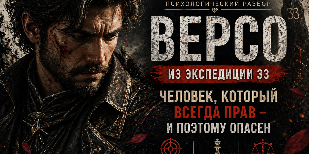 Версо из «Экспедиции 33»: человек, который всегда прав — и поэтому опасен