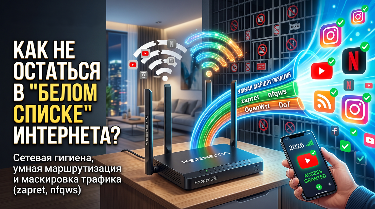 Как не остаться в "белом списке" интернета - Тех Макар