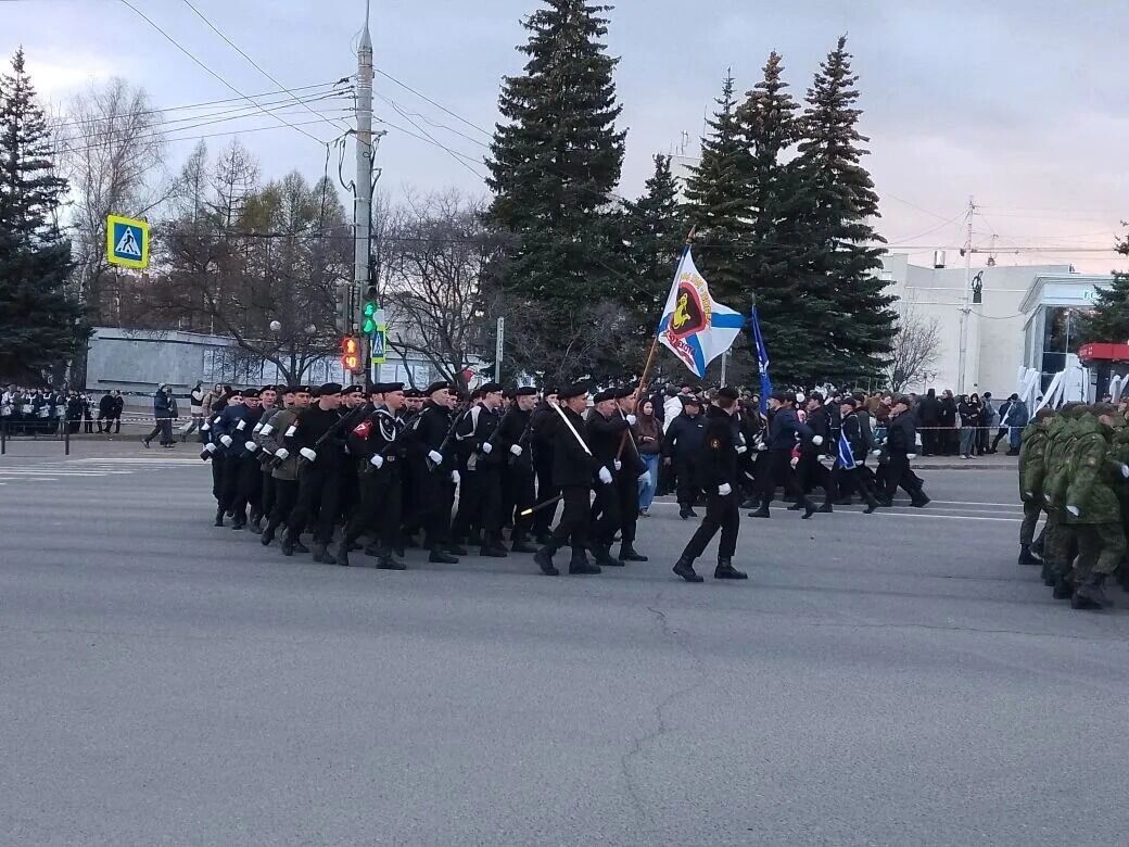    Участники репетиции Парада Победы в Ижевске 9 мая 2026 года   Евгений Кандаков / udm-info.ru