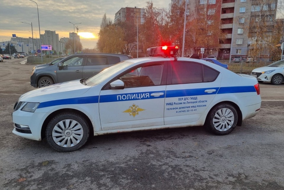    Фото Госавтоинспекции УМВЛ России по Липецкой области