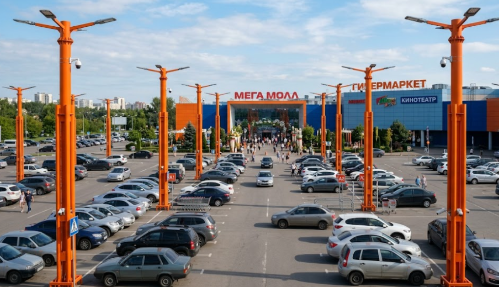 Опоры окрашиваются прямо на заводе, имеют надежное и равномерное покрытие