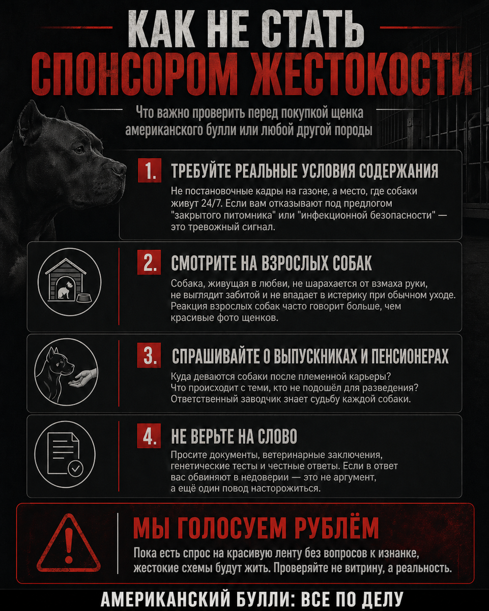 Памятка для тех, кто хочет купить щенка