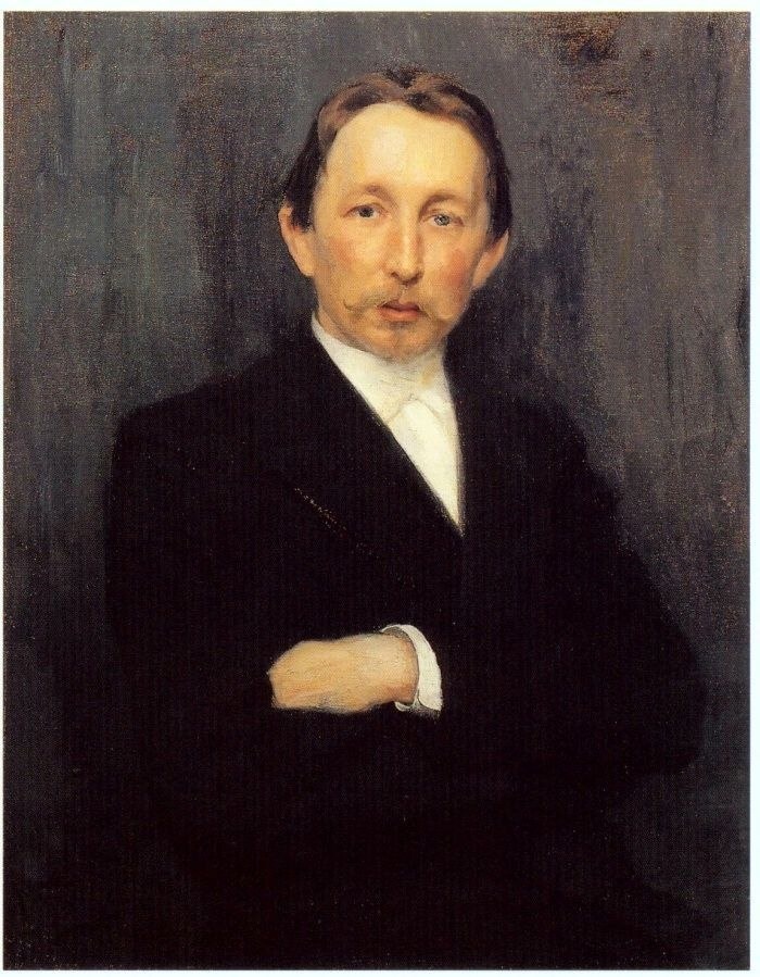 Аполлинарий Васнецов. Портрет работы Николая Кузнецова. 1897 год. Изображение из открытых источников Яндекса