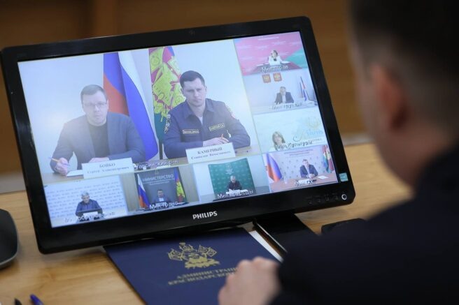 Последствия пожара в Туапсе ликвидируют более 600 спасателей