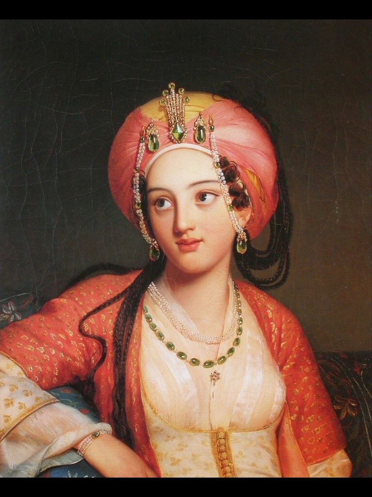 "Роксана в "Баязете" Жана-Батиста Расина", Эжен Девериа Источник: mutualart.com