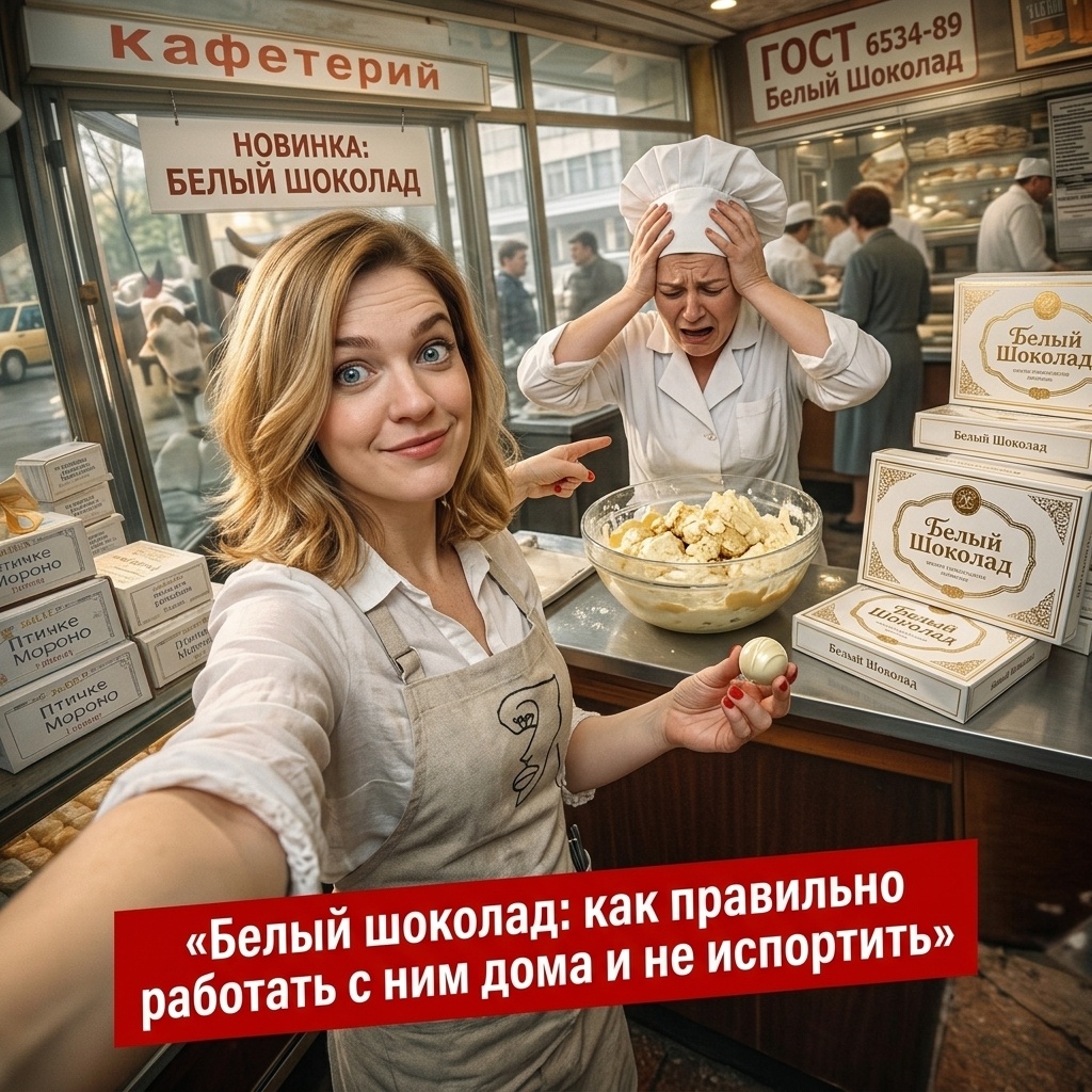    Секреты идеальной работы с белым шоколадом в домашних условиях admin