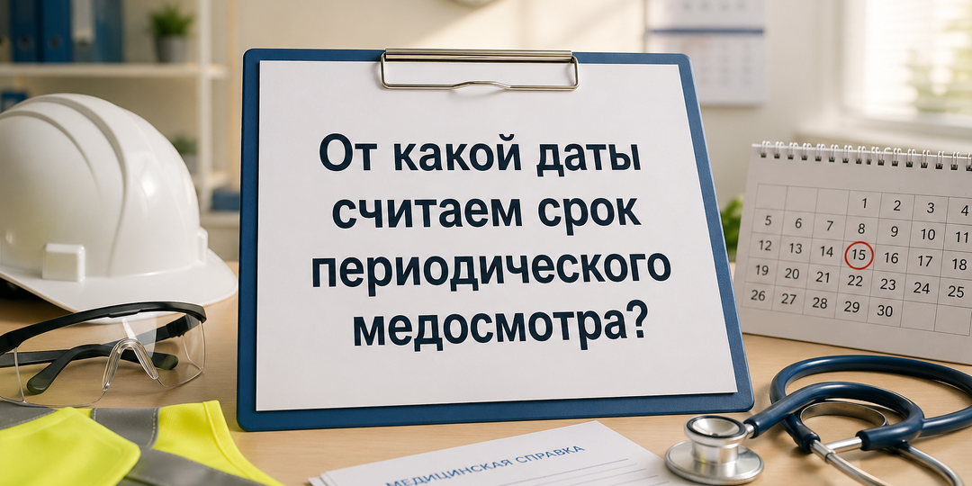 🩺 Периодические медосмотры: от какой даты считать срок
