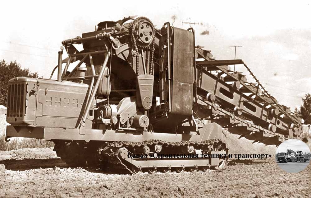 Цепной экскаватор ЭТУ-354