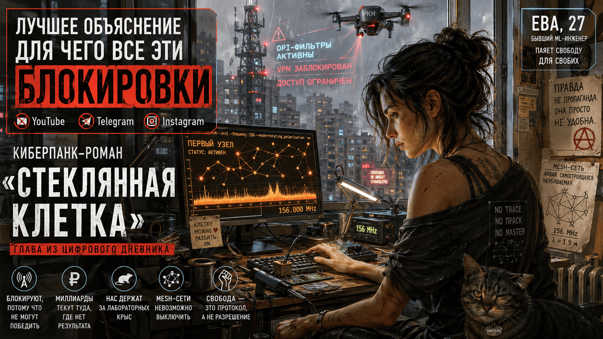 Стеклянная клетка