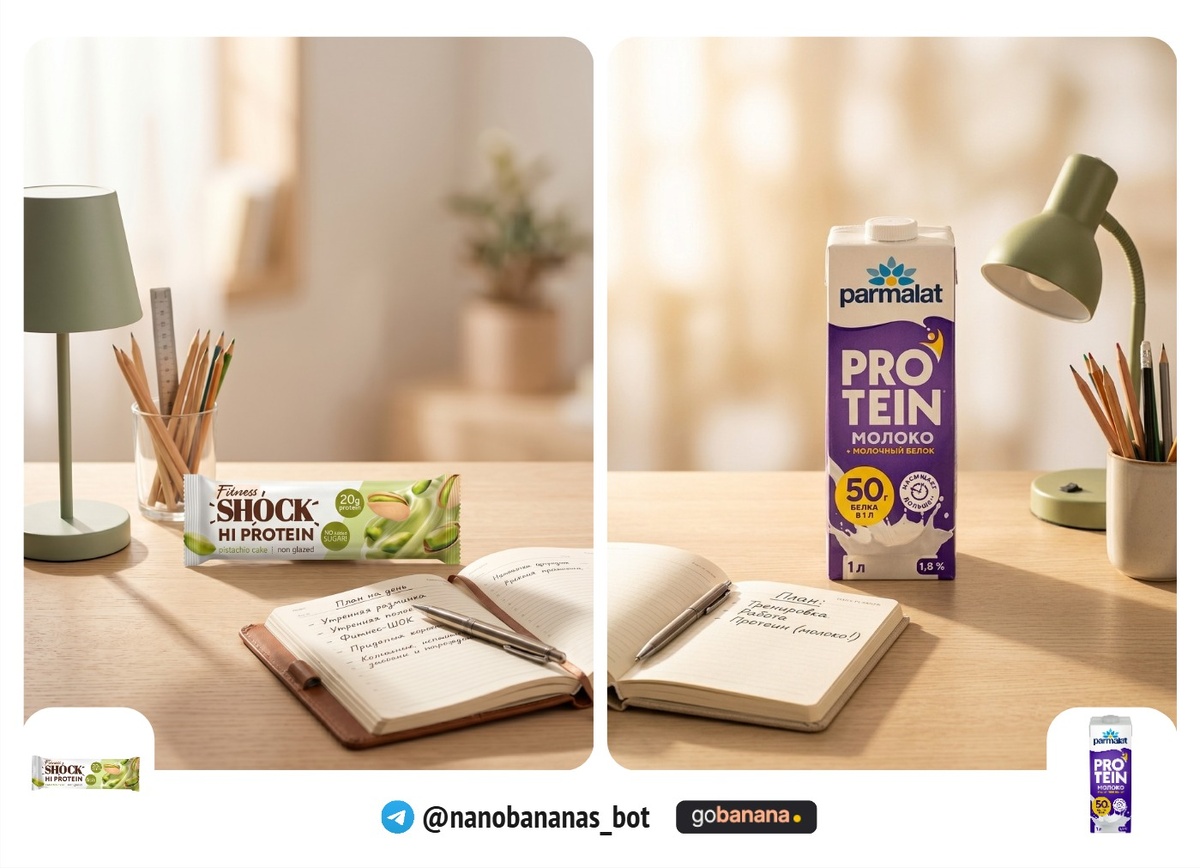 #2 — Утренний рабочий стол: lifestyle для товаров повседневного использования