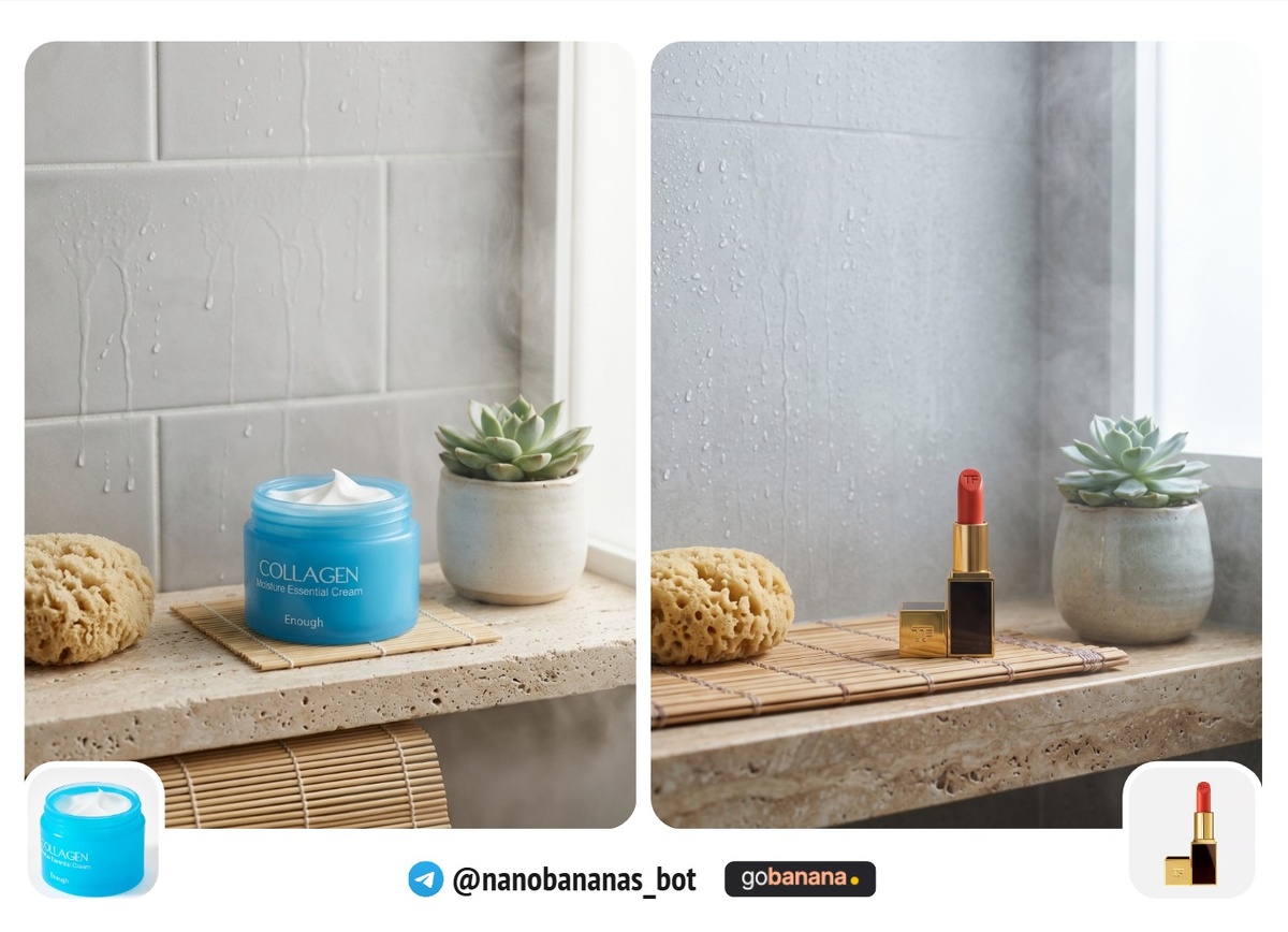 #8 — Косметика: ванная в spa-эстетике