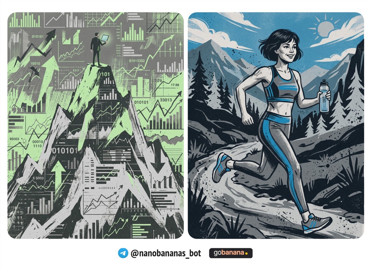 Промпт #6: Пост для Telegram-канала — редакционная иллюстрация