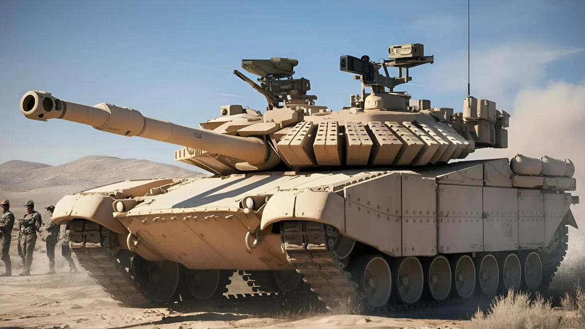 Девятое место в рейтинге «10 самых дорогих танков мира» – M1A2 SEP v3 Abrams (США), цена $8,9 млн.