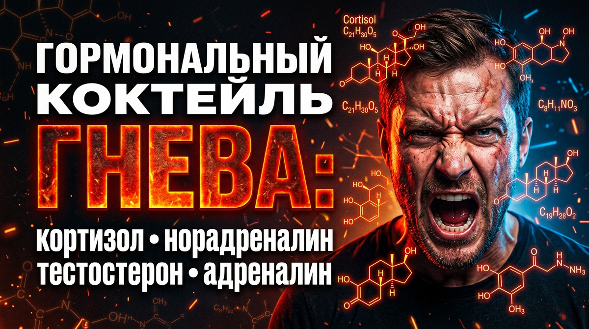 Психология и химия ГНЕВА | Психокалитпсис
