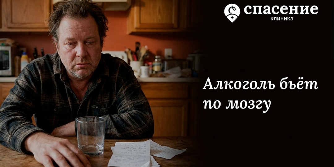 Печень ещё не болит, а мозг уже сдаёт: как алкоголь меняет память, речь и поведение раньше, чем человек признаёт проблему