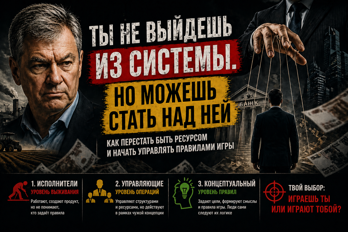 Управление есть всегда, только в какой системе?