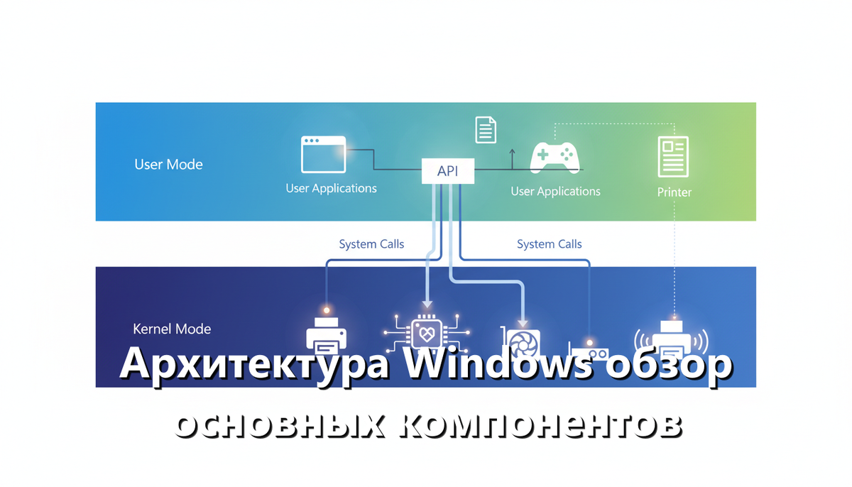 Архитектура Windows: обзор основных компонентов
