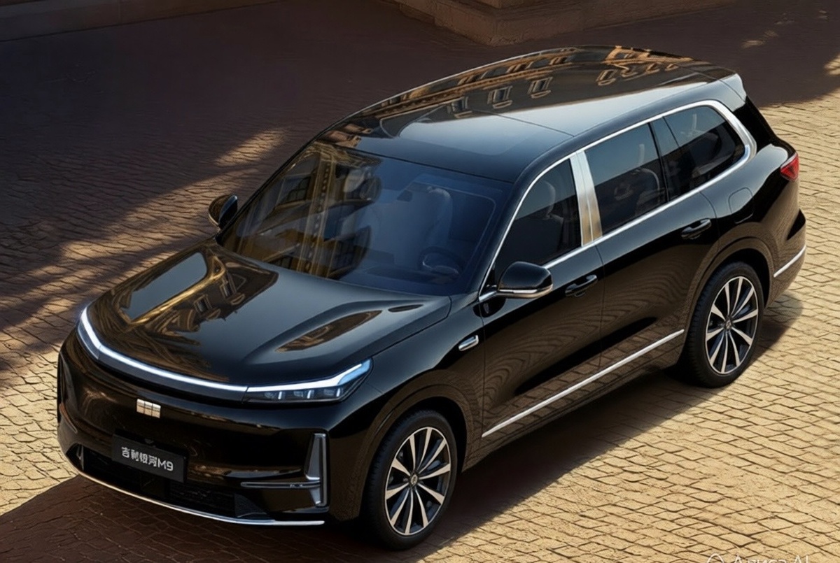 Geely Galaxy M9 2026 официально едет в Россию 