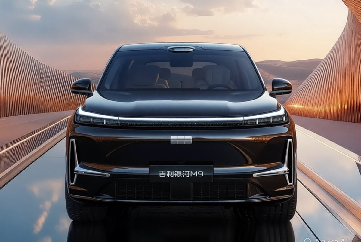 Geely Galaxy M9 передняя часть