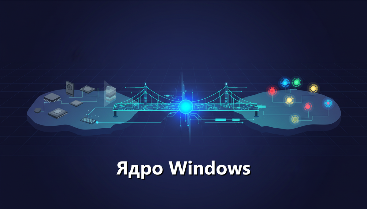 Ядро Windows: роль, функции, взаимодействие с аппаратным обеспечением и управление процессами