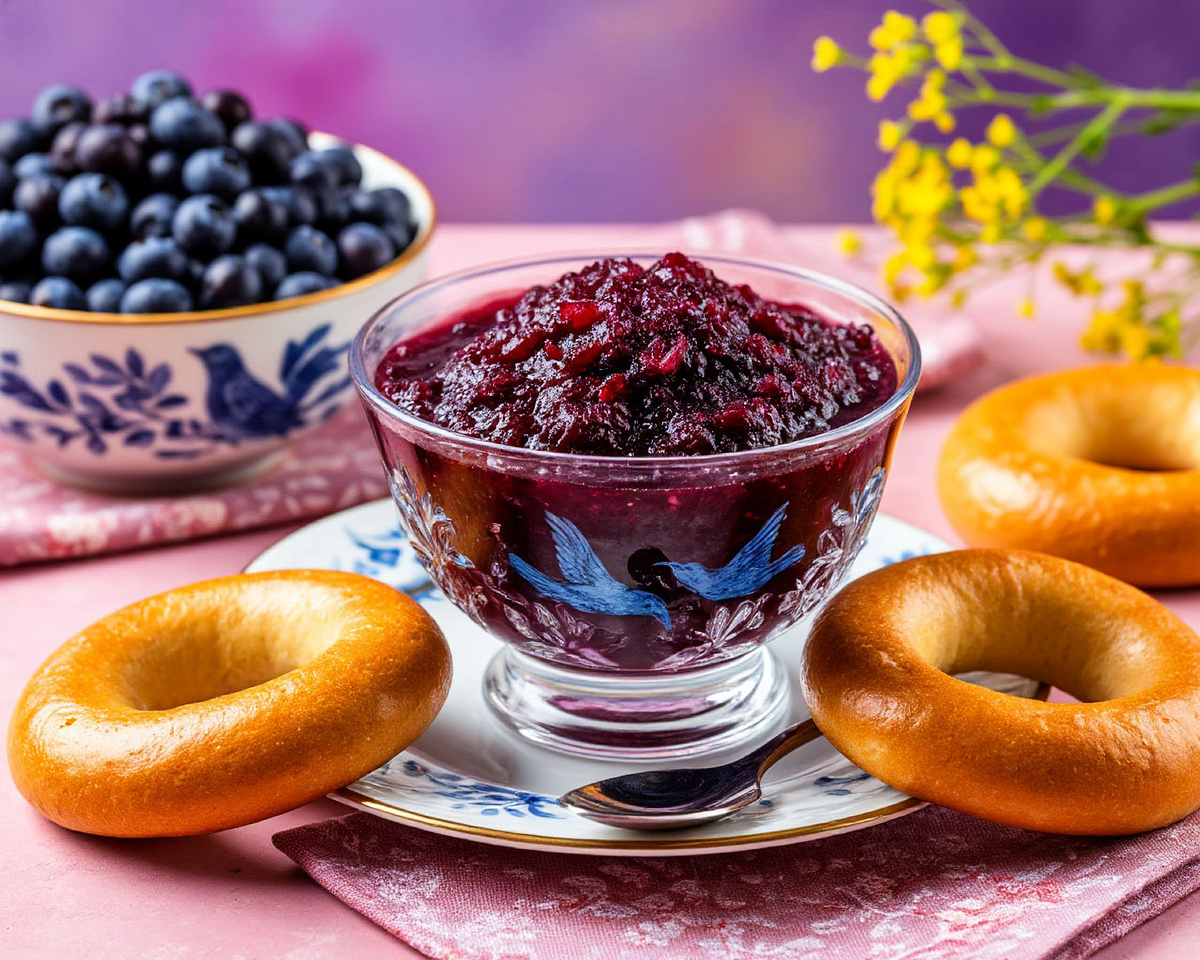 Жимолость, протёртая с сахаром без варки — сохраняем все витамины!Пошаговый рецепт 🫐🍯🏠