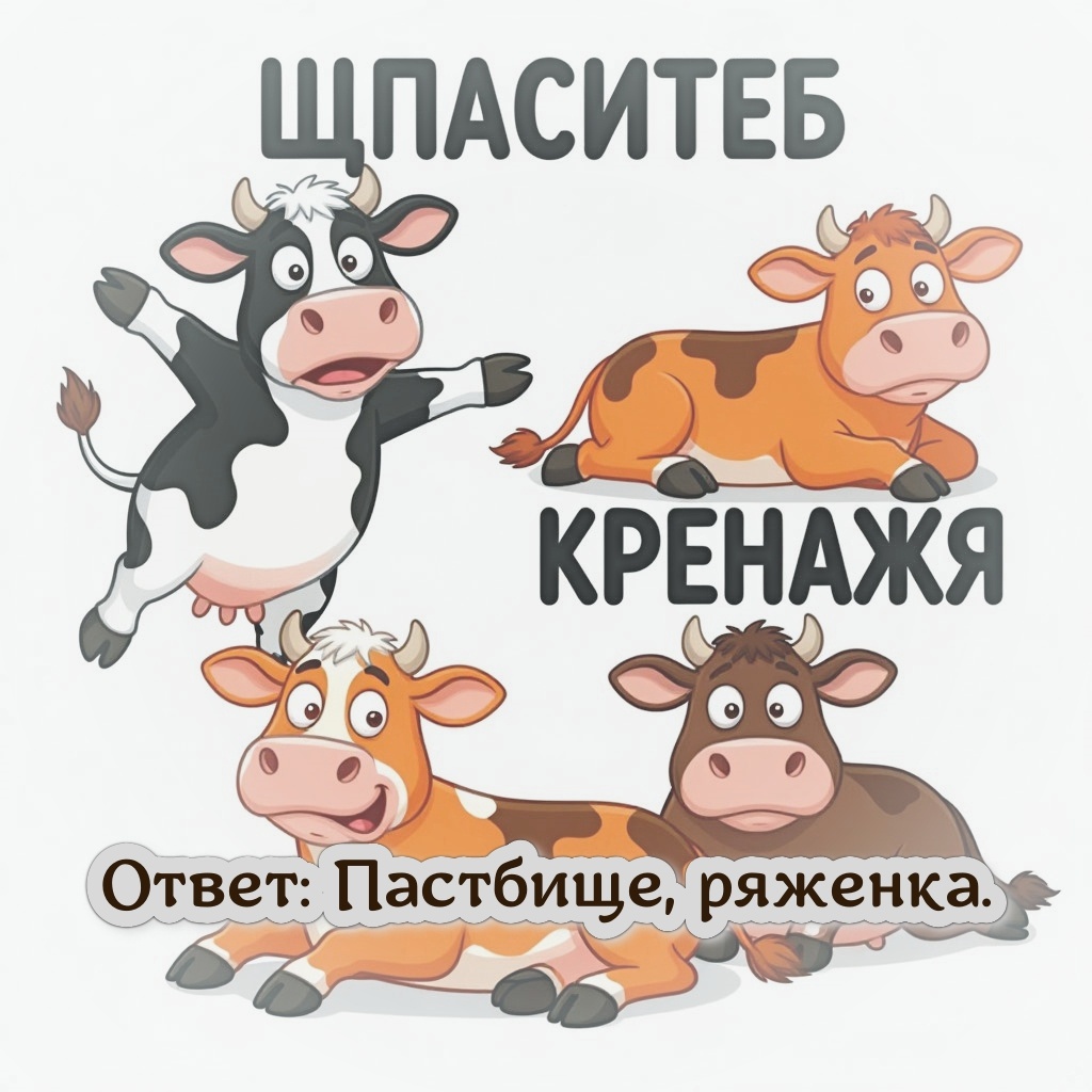 Пастбище, ряженка.