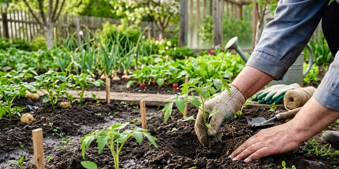 Май в огороде: что сажать, что ждать — и 10 ошибок, из-за которых весь труд идёт насмарку