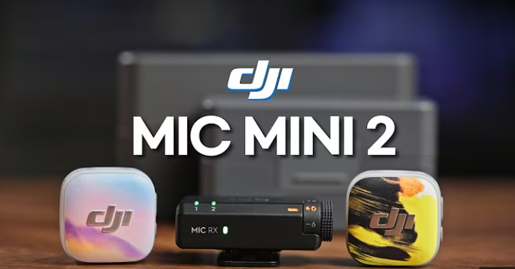 DJI Mic Mini 2: - недорогой новый микрофон от DJI уже доступен по всему миру
