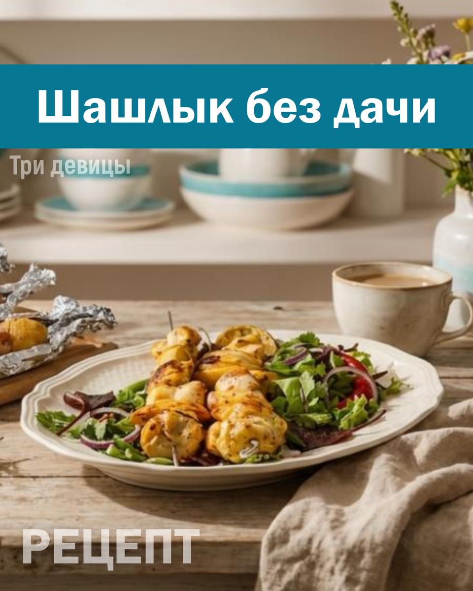 Шашлык из индейки в духовке