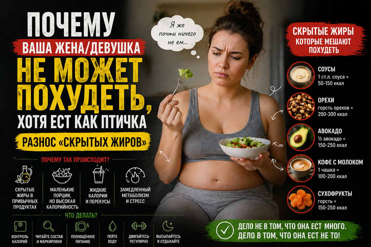 Разнос "скрытых жиров"