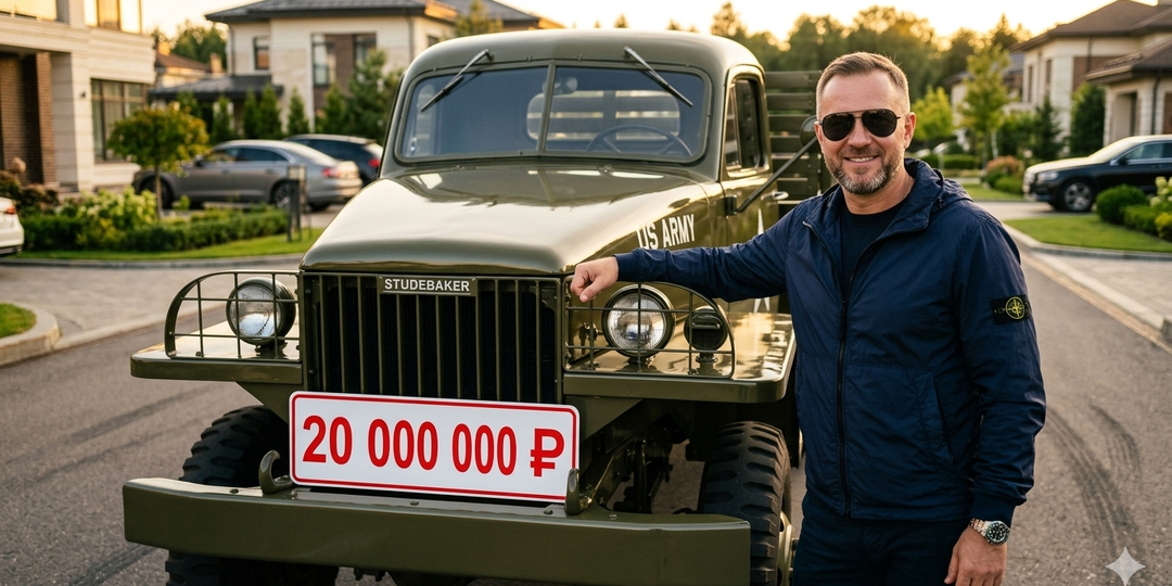 Пока вы покупаете кредитный Tiggo за 3 млн: кто-то вкладывает 20 млн в «Студебеккер» 1942 года — и зарабатывает