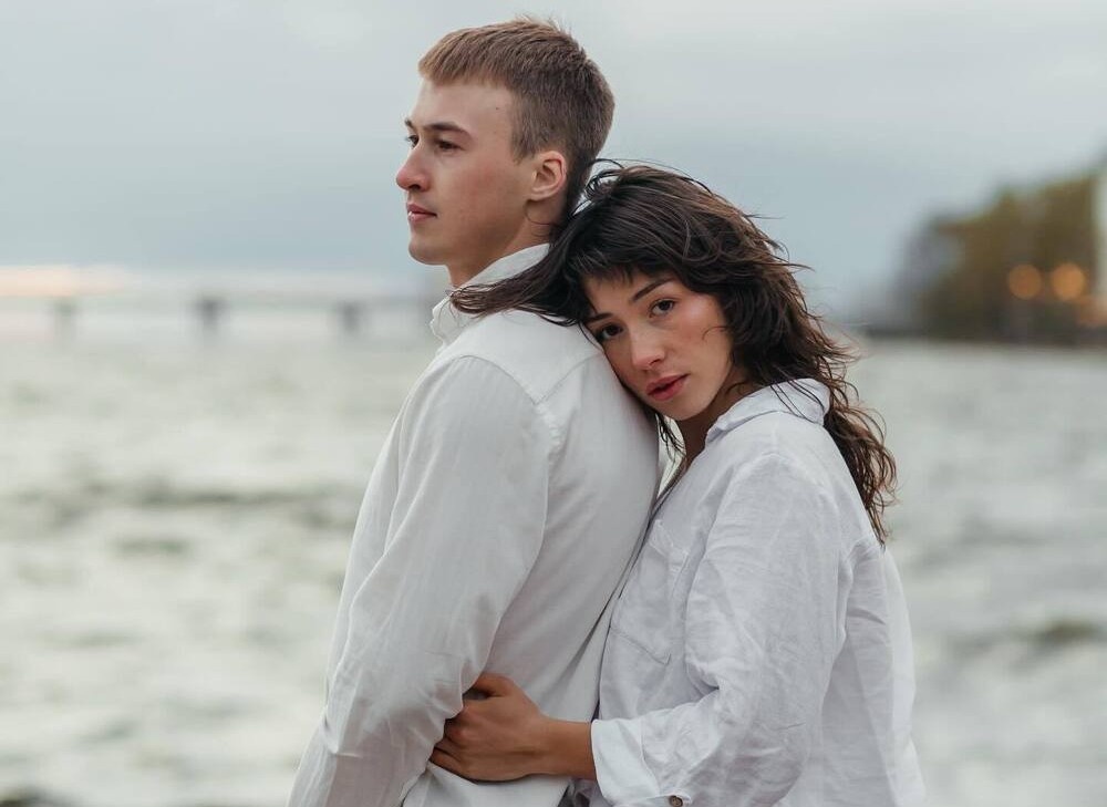 Павел Жилин и Кира Дюжева / фото: соцсети Киры