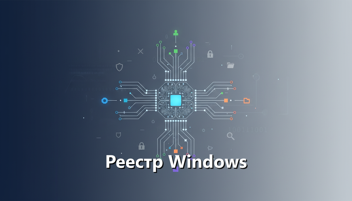 Реестр Windows: назначение, структура, работа с реестром и безопасность