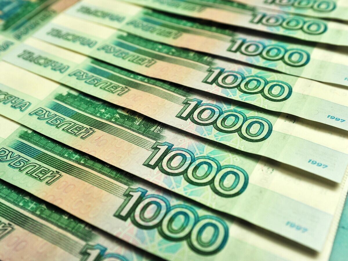    Банкноты номиналом 1000 рублей | © РИА Новости / Алексей Сухоруков
