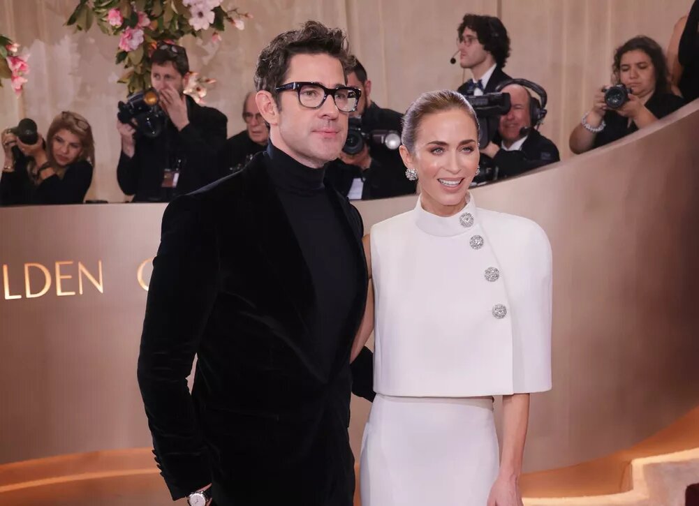    Эмили Блант дала редкий комментарий о муже и детях