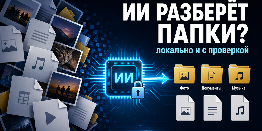 ИИ, который разбирает завалы в папках: находка для Downloads и NAS