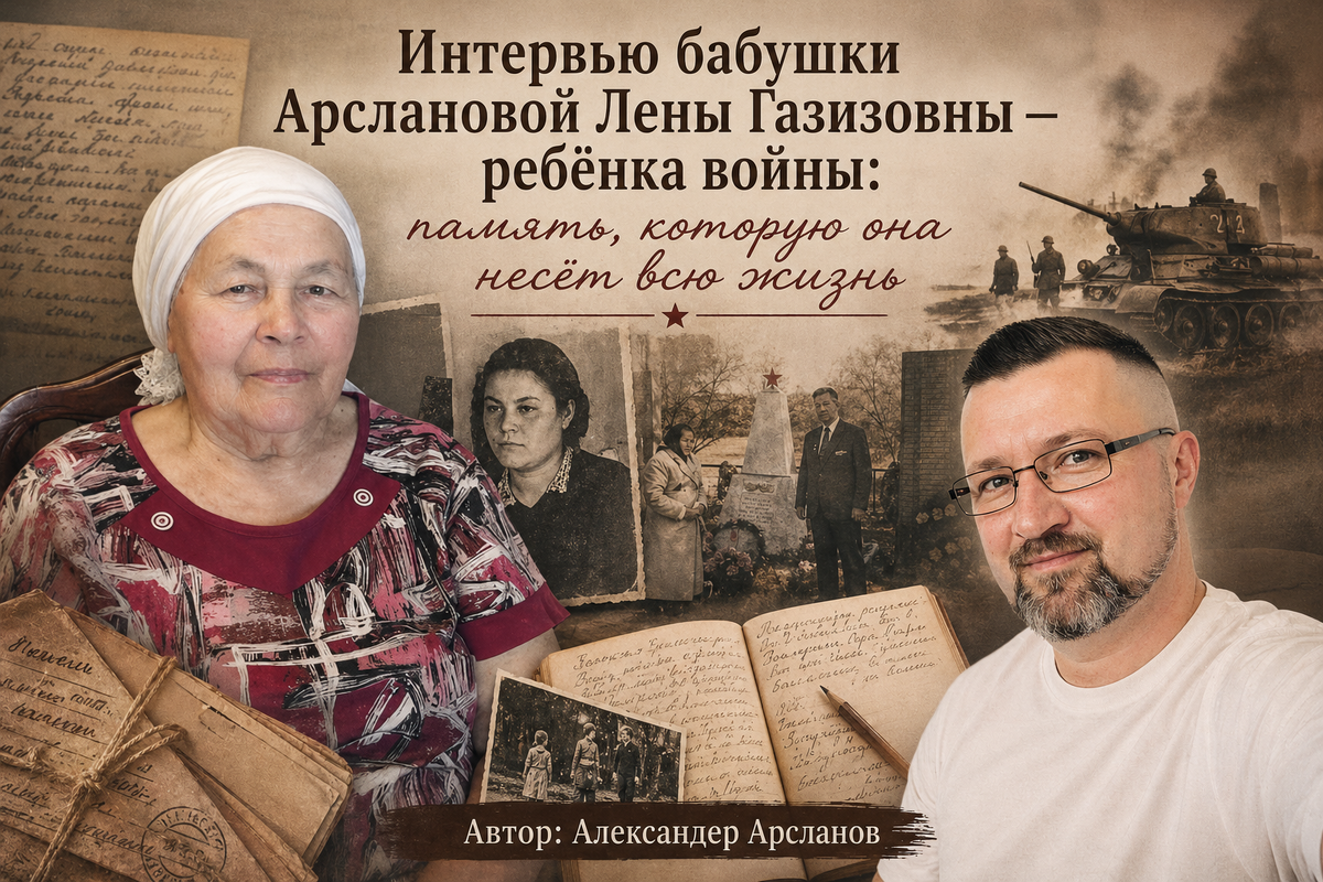 «Память не уходит — она живёт в тех, кто готов слушать.»© Александер Арсланов