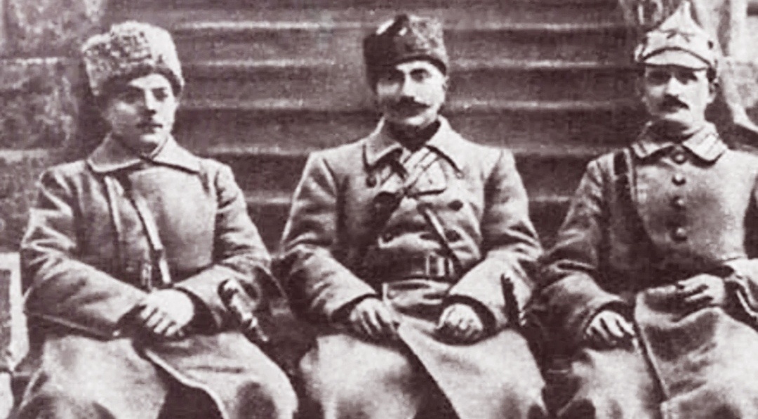 К.Е. Ворошилов С.М. Будённый Е.А. Щаденко 
