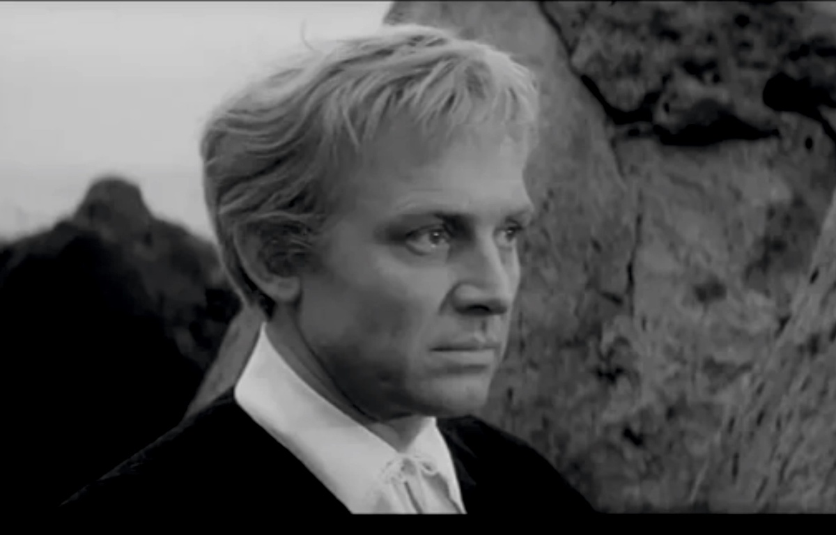 И.Смоктуновский в роли Гамлета, 1964г.