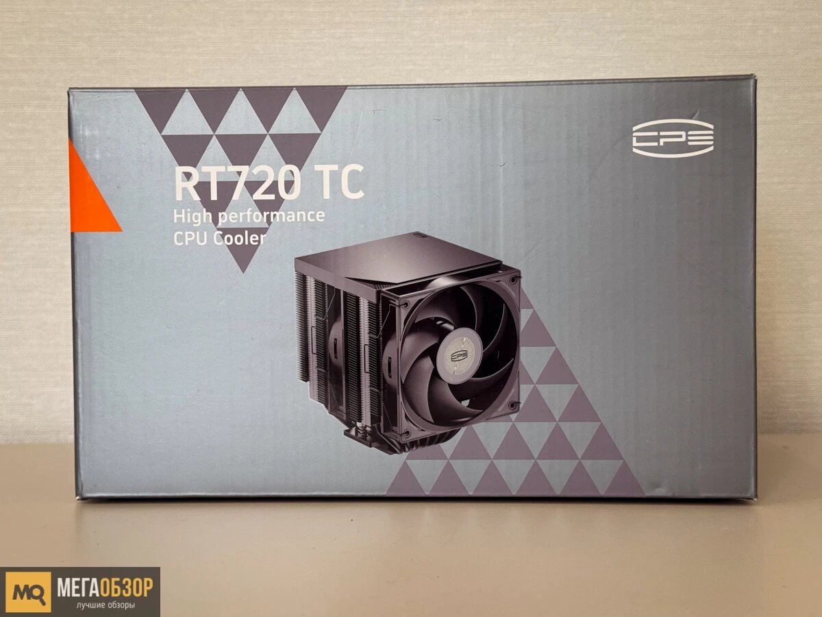    Обзор и тесты PCCooler RT720 TC. Двухсекционная башня с TDP 270 Вт MegaObzor.com