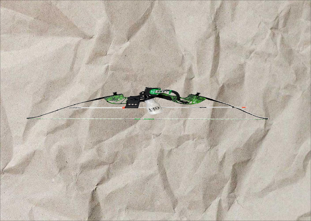 AMS Bowfishing Water Moc Recurve Bow