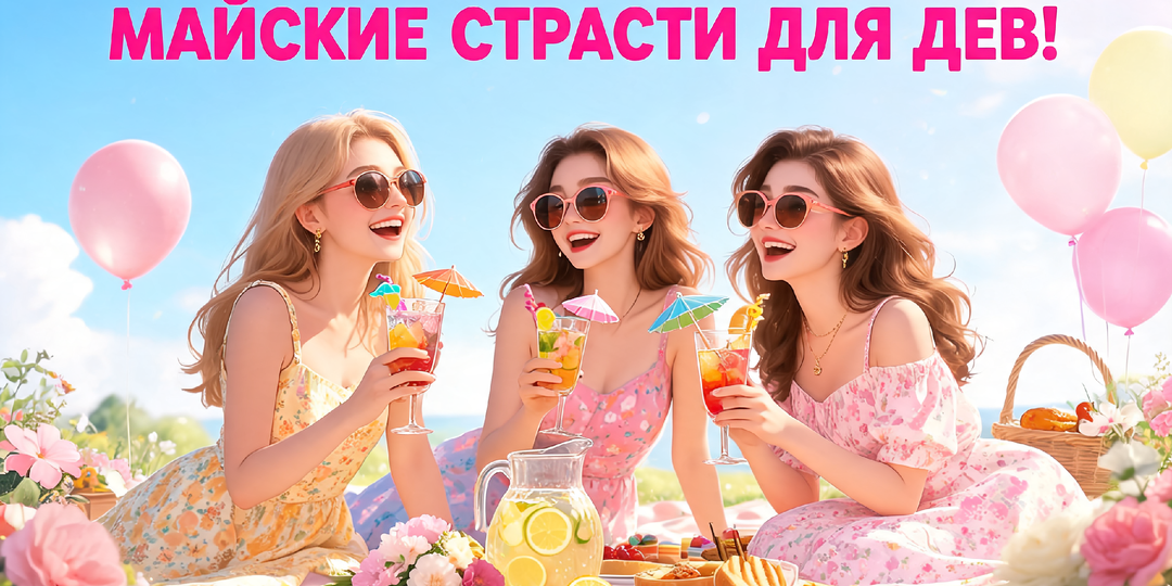 МАЙСКИЕ СТРАСТИ ДЛЯ ДЕВ!