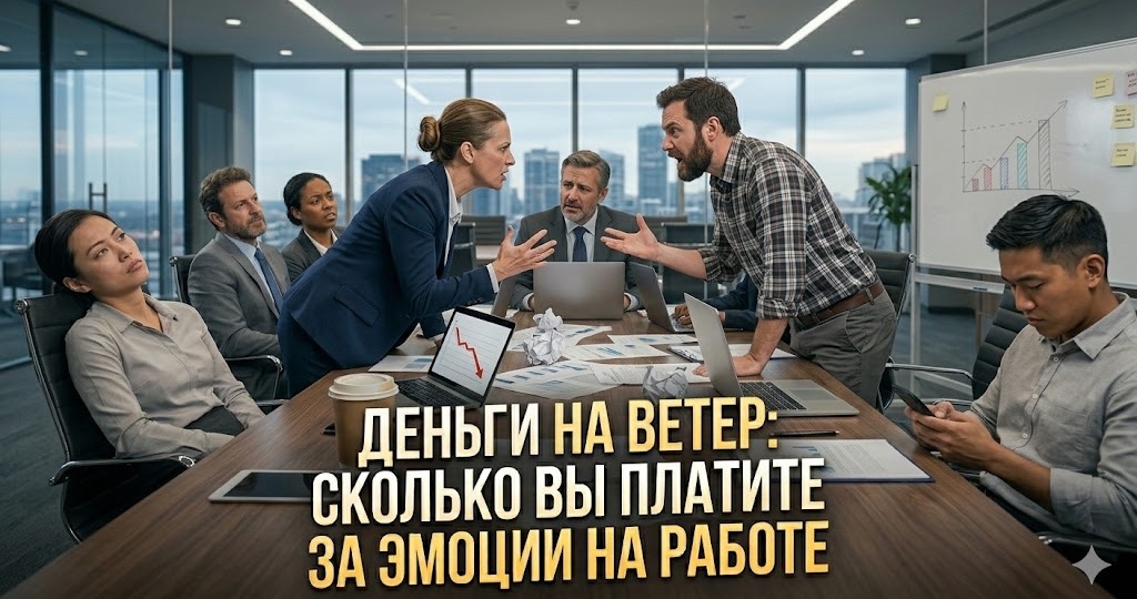 Деньги на ветер: сколько вы платите за эмоции на работе