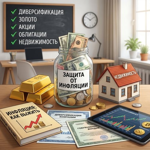 Как защитить деньги от инфляции.